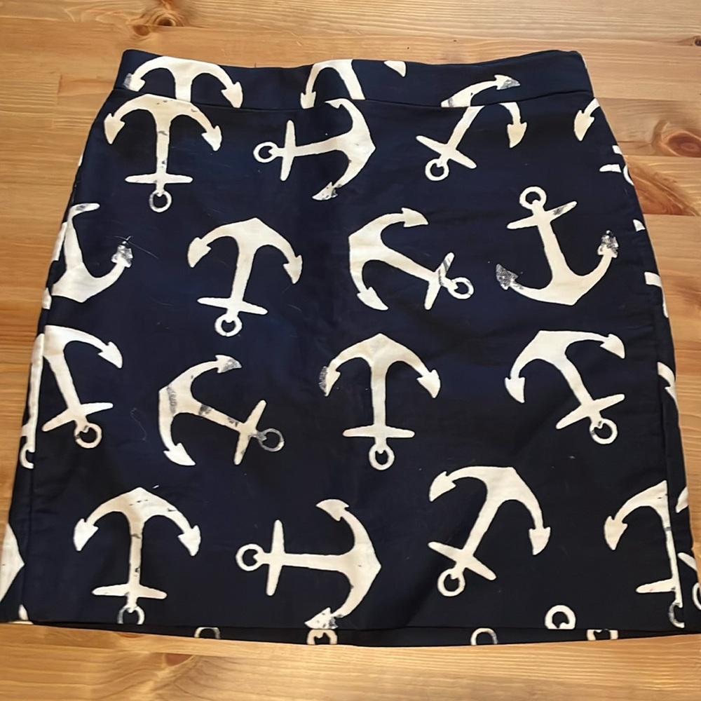 Jcrew mini skirt double lined